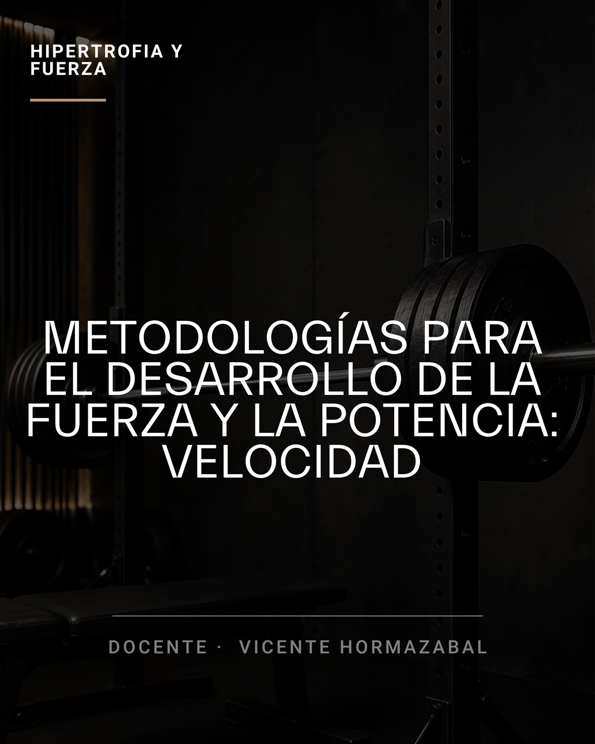 Metodologías para el Desarrollo de la Fuerza y la Potencia: Velocidad