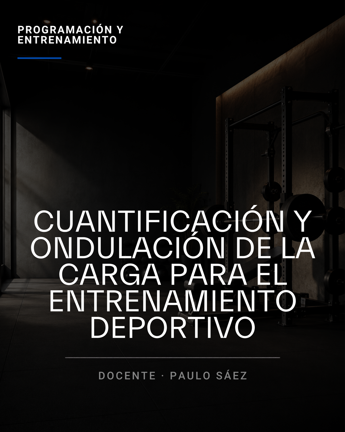 Cuantificación y Ondulación de la Carga para el Entrenamiento Deportivo