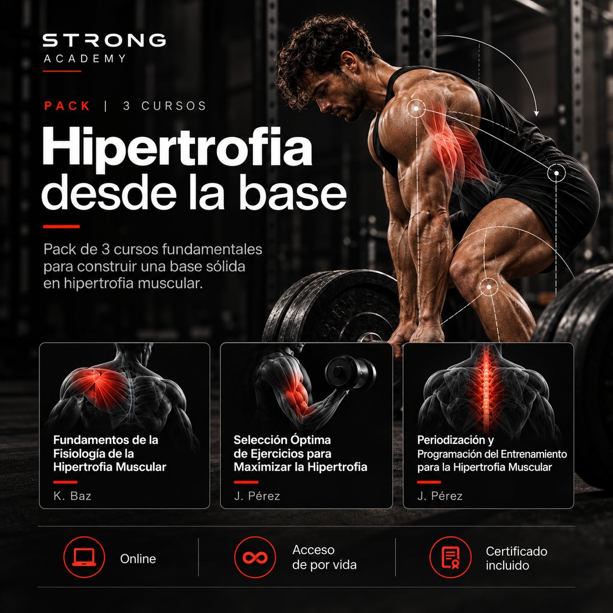 Pack Hipertrofia desde la base