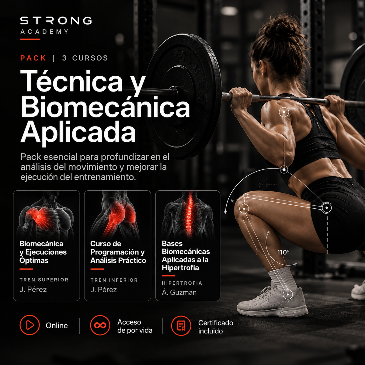 Pack Técnica y Biomecánica Aplicada